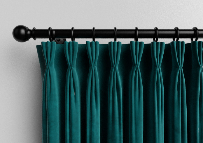 Ultra Luxe Velvet, Deep Teal - Made to Measure Curtains - Image 11